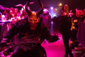 Strašljivi Parkelj na prireditvi Noč parkeljnov v Goričanah